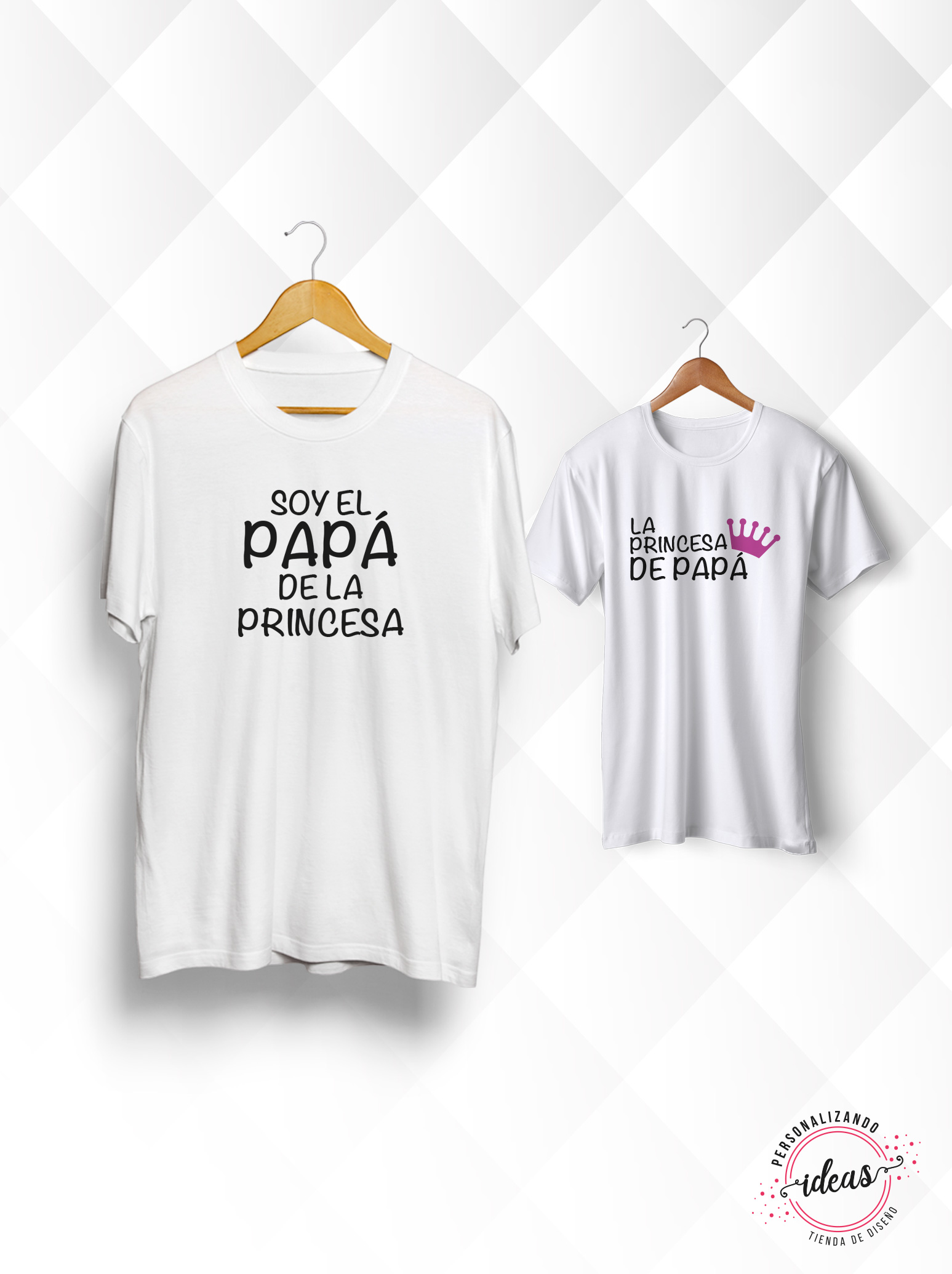 Playeras personalizadas padre e hija on sale