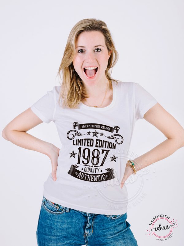 Playera cumpleaños "Limited Edition"